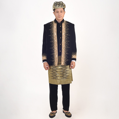 Beskap Pengantin Adat Minang