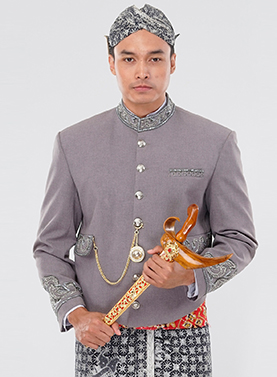 Beskap Orangtua Adat Jawa