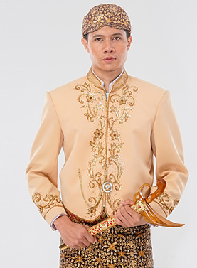 Beskap Orangtua Adat Jawa