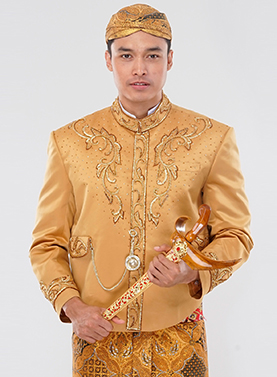 Beskap Orangtua Adat Jawa