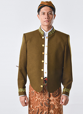 Beskap Orangtua Adat Jawa