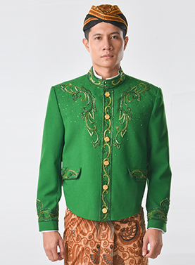 Beskap Orangtua Adat Jawa