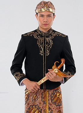 Beskap Orangtua Adat Jawa