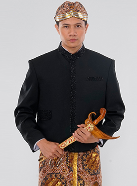 Beskap Orangtua Adat Jawa