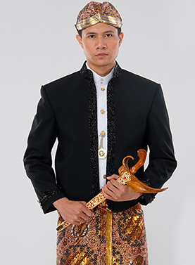Beskap Orangtua Adat Jawa