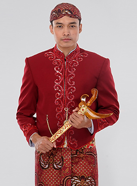Beskap Orangtua Adat Jawa