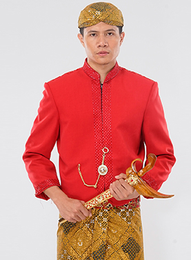 Beskap Orangtua Adat Jawa