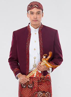 Beskap Orangtua Adat Jawa