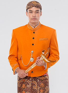 Beskap Orangtua Adat Jawa